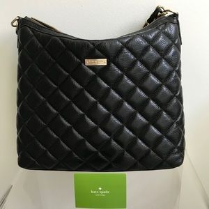 Kate Spade Black Quilted Handbag